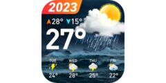 تطبيق الطقس AccuWeather افضب تطبيق لمعرفه احوال الطقس ودرجات الحراره2023